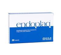Endoplaq Omega 3 Integratore per Cuore e Metabolismo dell'Omocisteina 30 Capsule - 456mg Omega3 EPA e DHA con Acido Folico, Coenzima Q10, Estratto di Olivo e Vitamina B12