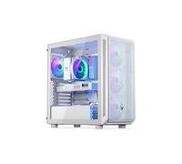 ENDORFY Arx 700 White ARGB, case per pc da gioco atx, 4 ventole ARGB da 140 mm incluse, parte superiore e anteriore in rete aerata, spazio per due radiatori fino a 360 mm aio raffreddamento a liquido