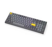 ENDORFY Celeris 1800 CZ Tastiera Wireless 1800 Layout QWERTY, BT, 2.4 GHz, SideTune, Yellow di Gateron Switches, FR4-Top Plate per una migliore sensazione di digitazione