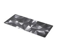 ENDORFY Crystal Black XL, tappetino per mouse XXL 900x400 mm, guida per mouse liscia, bordo stampato, base in gomma antiscivolo, design elegante