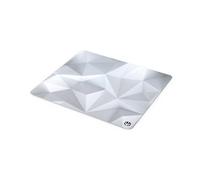 Endorfy Tappetino per mouse Crystal Onyx White L 450x400 mm, base in gomma antiscivolo
