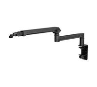 ENDORFY Broadcast Low Profile Boom Arm, Microfono Premium a basso profilo Smartfone e braccio luminoso con cavo, rotazione di 360 gradi