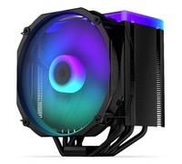 ENDORFY Fortis 5 Black ARGB, dissipatore per CPU con ventola da 140 mm, raffreddamento della CPU ad alte prestazioni, illuminazione LED ARGB, ventola Fluctus ARGB da 140 mm, AM5, AM4, LGA1700, LGA1200