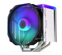 ENDORFY Fortis 5 ARGB, dissipatore per CPU con ventola da 140 mm, raffreddamento della CPU ad alte prestazioni, LED ARGB, ventola Fluctus ARGB da 140 mm, AM5, AM4, LGA1700, LGA1200, EY3A010