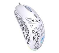 ENDORFY LIV Onyx White, mouse da gioco bianco, design ultraleggero (54 g), massimo 12.000 DPI, PixArt PAW3311, Kailh GM 4.0, USB-A, software dedicato, retroilluminazione ARGB, EY6A021