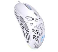 ENDORFY LIV Onyx White, mouse da gioco bianco, design ultraleggero (54 g), massimo 12.000 DPI, PixArt PAW3311, Kailh GM 4.0, USB-A, software dedicato, retroilluminazione ARGB, EY6A021