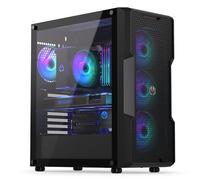 ENDORFY Regnum 400 ARGB, Quattro ventole 120 mm ARGB Incluse, Vetro temprato, Case PC ATX arieggiato, EY2A009