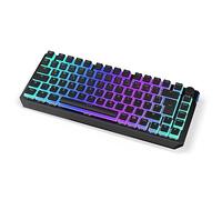 ENDORFY Thock 75% Wireless DE Kailh Box Black Pudding, tastiera da gaming, connettività Bluetooth e 2.4 GHz, keycaps in PBT, Hot-swap, layout Tedesco QWERTZ, EY5D019