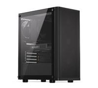 ENDORFY Ventum 200 Air, Case PC ATX, 4x120 mm ventole Incluse, Pannello Laterale in Vetro temprato, Pannello Frontale in Mesh, Ampia compatibilità con dissipatori, Case Compatto, EY2A002