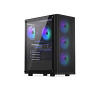 ENDORFY Ventum 200 ARGB, case PC ATX, 4x120mm ventole ARGB incluse, pannello frontale in mesh, EY2A014