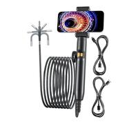 Endoscope Camera With Light, Industrial Snake Scope, Waterproof Inspection Camera, Flexible Visual Tool For Ducts, Electrical Equipment, Pipes, Automotive, Maintenance And More