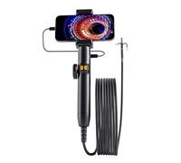 Endoscope Inspection Camera 6/8mm Lens Flexible Endoscope Camera 360 Degree Articulating Borescope Inspection Borescope