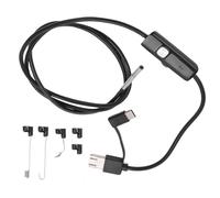 Endoscopio 3,9mm alta definizione per ispezione telefono cellulare, periscopio LED con 6 luci, impermeabile IP67, interfaccia tipo C per Android PC e computer, cavo morbido