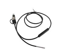 Endoscopio 3 in 1, Endoscopio USB di Tipo C con Telecamera a Serpente Impermeabile per Boroscopio WiFi per Telefono Cellulare Android Ispezione con Boroscopio Impermeabile con Obiettivo(1M)