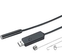 Somikon Elettronica - telescopio telecamera: Impermeabile Fotocamera endoscopio USB impermeabile con cavo da 7 m e LED, Cavo da 7 m, LED (Fotocamera del telescopio, Svuotare la, Endoscopica)