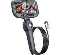 Endoscopio Articolato da 210°, DEPSTECH Schermo IPS da 5" Telecamera Endoscopica, Minuscola da 6,2MM Sonda Telecamera con Luce, Impermeabile Telecamera Ispezione Tubi per Automotive, Meccanico -1,5M