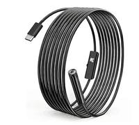 Endoscopio automatico HD1944P da 8 mm for auto, tipo di telefono -c, mini telecamera for ispezione fognaria da 5 MP, endoscopia, periscopio USB da 1 a 20 m(1m,8mm lens soft cable)