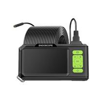Endoscopio con schermo IPS da 4,3'', telecamera con messa a fuoco automatica, periscopio for ispezione tubi auto, lente singola, doppia e tripla, sonda USB 1080P con LED(2m,Single 8MM)