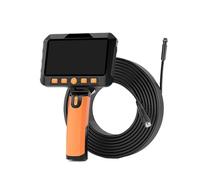 Endoscopio con schermo IPS da 5'', telecamera for ispezione auto con messa a fuoco automatica HD1080P, lente singola, doppia e tripla con LED(5m,8MM Triple)