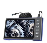Endoscopio con schermo IPS da 7 pollici HD1080P, singolo, doppio, triplo, HD1920, fotocamera con messa a fuoco automatica da 5 MP, USB, for ispezione auto, for scattare foto(3.5m,5.5MM Dual)