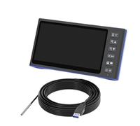 Endoscopio con schermo IPS da 7'', telecamera con messa a fuoco automatica, HD1080P, lente singola, doppia e tripla, USB, for ispezione auto, scatta foto, LED impermeabili(3.5m,3.9MM Single)