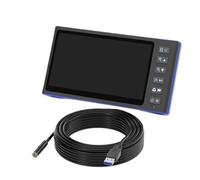 Endoscopio con schermo IPS da 7'', telecamera con messa a fuoco automatica, HD1080P, lente singola, doppia e tripla, USB, for ispezione auto, scatta foto, LED impermeabili(3.5m,8MM Single)