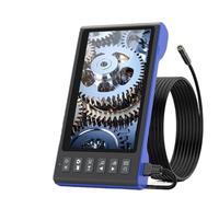 Endoscopio con schermo IPS da 7'', telecamera con messa a fuoco automatica, HD1080P, lente singola, doppia e tripla, USB, for ispezione auto, scatta foto, LED impermeabili(10m,5.5MM Dual)