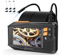 ✅Endoscopio con Schermo PROFESSIONALE 1920P HD Telecamera Ispezione di Tubi 10 M