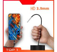 Endoscopio da 3.9mm per android IP67 Mini telecamera endoscopio per auto smartphone Piping usb c endoscopico 3 in 1 subacqueo