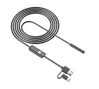 Endoscopio Impermeabile For Endoscopio Da 5,5 Mm 7 Mm For Ispezione Auto For Telefono Telecamera Ispezione Professionale(5.5 mm Lens 3in1)