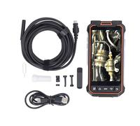 Endoscopio industriale con schermo da 5 pollici - Telecamera di ispezione portatile con sonda da 8 mm e cavo da 16,4 piedi - Grado di impermeabilità IP67 per test di veicoli a (Uhm/sono stato rapito)