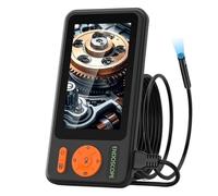 Endoscopio industriale con schermo IPS da 4,5", fotocamera con messa a fuoco automatica HD1080P Boroscopio Visualizzazione grandangolare