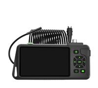 Endoscopio industriale da 4,5'' Schermo IPS Video Autofocus Telecamera HD1080P Singola Doppia Tripla Lente Periscopio for Ispezione Auto Impermeabile(10m,5.5MM Single)