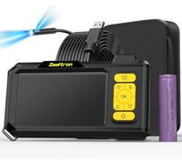 Endoscopio industriale doppia lente Led 1080P Con Display IPS 4,3” sonda 10mt