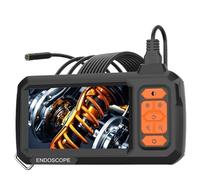 Endoscopio industriale HD1080P con schermo IPS da 4,3'', USB rimovibile da 8 mm, periscopio for ispezione tubi da 1-100 m, 2600 mAh, impermeabile, 8 LED(30M)