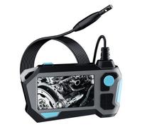 Endoscopio industriale P120 ruotabile da 8 mm a doppia lente con schermo, diamet