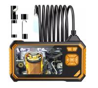 ENDOSCOPIO IP67 2Mpx LENTE 8mm SONDA SEMIRIGIDA 5mt. SCHERMO LCD 4,3"