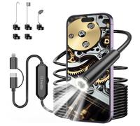 Endoscopio per Smartphone 1920P HD Sonda Telecamera Endoscopica Endoscopio con 8
