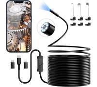 Endoscopio per Smartphone, 1920P HD Telecamera Endoscopia, IP67 Sonda Impermeabi