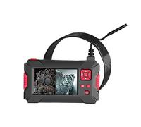 Endoscopio Periscopio Industriale Con Doppia Lente Da 8 Mm E Rotazione Di 360 Gradi Telecamera For Ispezione Digitale For Auto LCD IPS Da 4,3 Pollici Con 8 LED Telecamera Ispezione Professionale(5m)