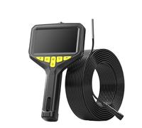 Endoscopio portatile con telecamera, schermo da 4,3'', batteria rimovibile, HD1080P, lente singola, doppia e tripla, messa a fuoco automatica, periscopio for ispezione auto, LED(2m,3.9MM Single Rigid)