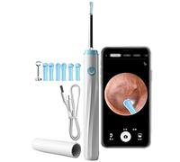 Endoscopio Professionale HD Da 500 W, Telecamera Auricolare Stabilizzata Con Giroscopio, Detergente Per Le Orecchie Con Lente Da 3,5 Mm, Connessione Wifi