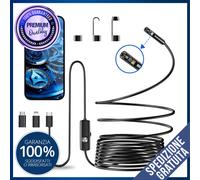 Endoscopio Smartphone 1920P HD Telecamera Endoscopica per cellulare iOS Android
