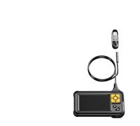 Endoscopio, Telecamera for endoscopio con schermo IPS HD da 4,3 pollici Boroscopio Snake portatile 8 luci LED(1m,8.5mm Single Lens)