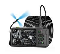 Endoscopio, Telecamera for endoscopio industriale IPS da 5'' 1080P HD impermeabile for controllo fognature auto(Autofocus 12mm)