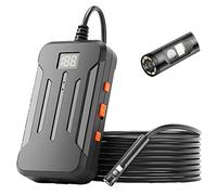 Endoscopio WIFI industriale, telecamera HD1080P a doppio obiettivo 8MM/5.5MM/3.9MM periscopio per ispezione auto, cavo rigido IP68 impermeabile 2600mAh, telecamera per ispezione periscopio c