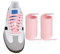 Endoto Lacci per Adidas Samba OG/ADV/LT Scarpe, Larghi Piatti Stringhe Laces di Ricambio - Rosa,55 Pollici