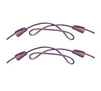 Endoto Lacci per Hey Dude scarpe, laccio stringhe di ricambio elastici No Tie Shoelaces Laces per uomo donna - Viola,17 pollici