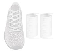Endoto Lacci per Kobe 6 Scarpe, 7MM Piatti Stringhe di Ricambio Shoelaces Laces - Bianco, 54 Pollici
