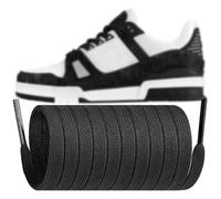 Endoto Lacci per LV Louis Vuitton Scarpe, Piatte Stringhe Laccio lacci di ricambio Shoelaces Laces per uomo e donna da ginnastica - Nero, 60 pollici